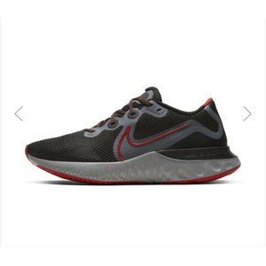 Nike Renew Run Running Shoes Grey Black Red USA Si
